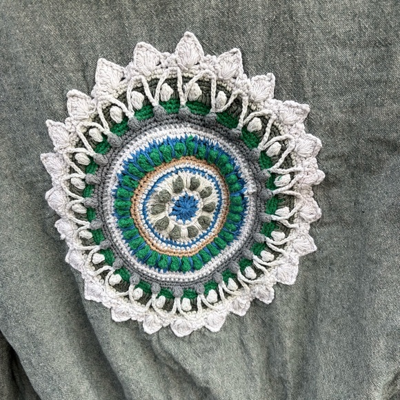 Light hoodie with crochet - Picture 8 of 10